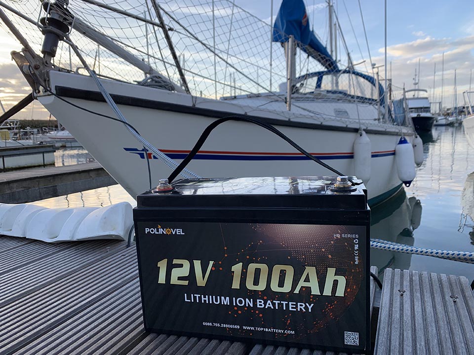 12V 100Ah Lithium Battery LiFePO4 HD Series - Polinovel - Quality Source Ltd