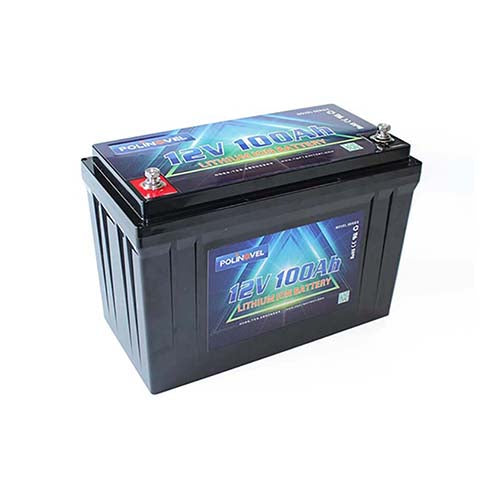 LiFePO4 battery Bluetooth Novel Series 12V 100Ah - Polinovel - Quality Source Ltd