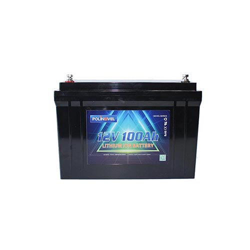 LiFePO4 battery Bluetooth Novel Series 12V 100Ah - Polinovel - Quality Source Ltd
