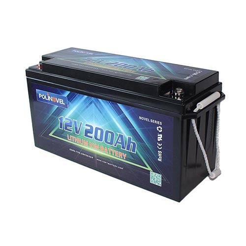 LiFePO4 battery Bluetooth Novel Series 12V 200Ah - Polinovel - Quality Source Ltd