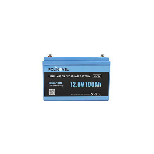 12V 100Ah HD Blue. Max 100Amp continuous current BMS. - Polinovel - Quality Source Ltd