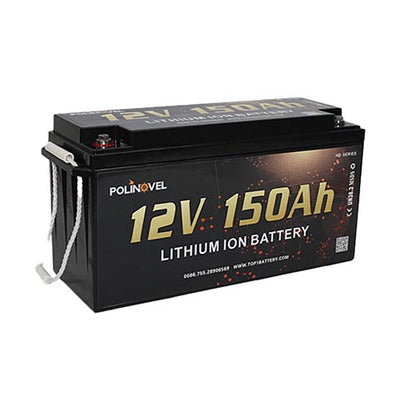 LiFePO4 HD Series Professional (150Amp Continuous BMS) Lithium Battery 12V 150Ah - Polinovel - Quality Source Ltd