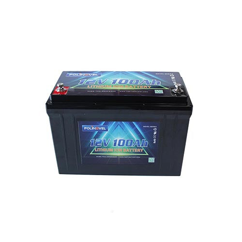 LiFePO4 battery Bluetooth Novel Series 12V 100Ah - Polinovel - Quality Source Ltd
