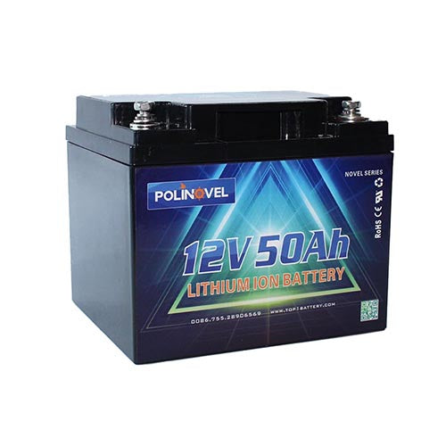 LiFePO4 battery Bluetooth Novel Series 12V 50Ah - Polinovel - Quality Source Ltd