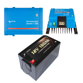 180Ah Lithium Battery, 1200w Inverter & DC-DC Charger Bundle - Quality Source Ltd - Quality Source Ltd