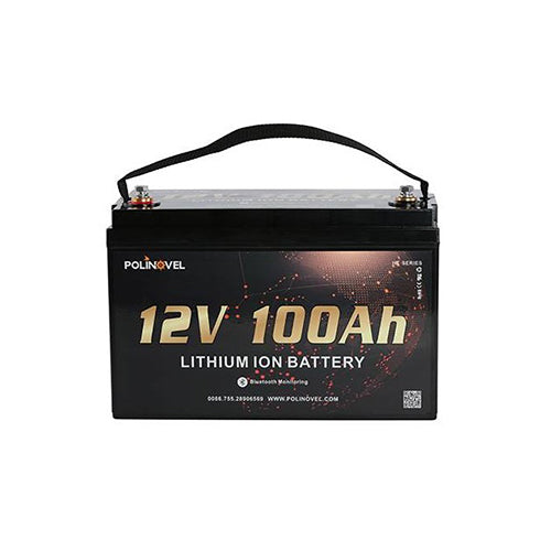 12V 100Ah LiFePO4 HT Series (150Amp BMS) Lithium Battery 12V 100Ah WITH BLUETOOTH - Polinovel - Quality Source Ltd