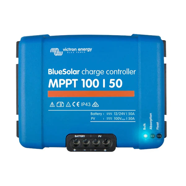Victron Blue Solar MPPT Controller 100/50 - SCC020050200 - Victron - Quality Source Ltd