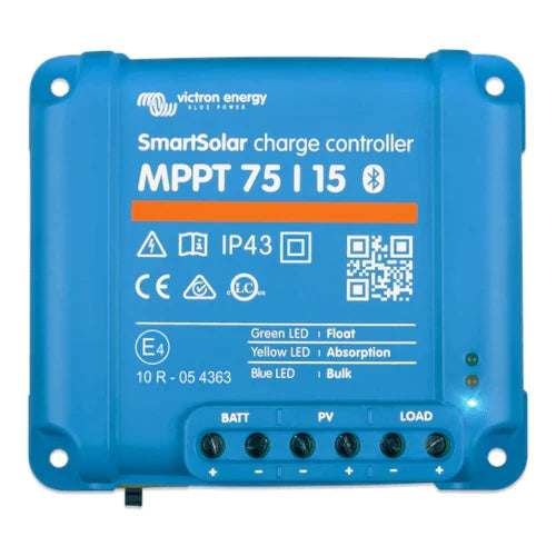 Victron Smart Solar MPPT Controller 75/15 - SCC075015060R - Victron - Quality Source Ltd